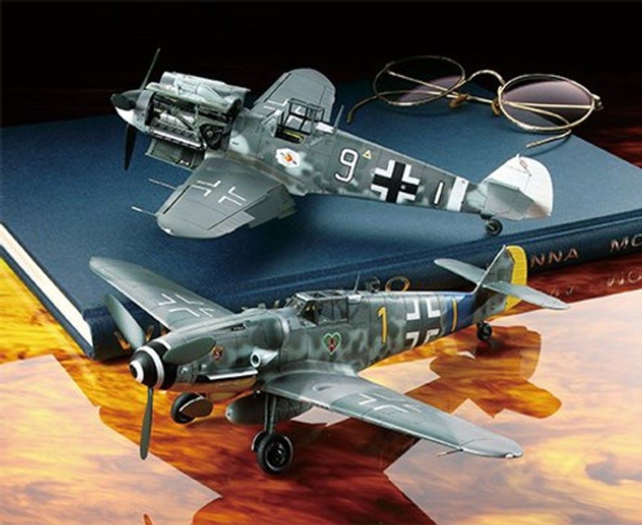 Aircraft | Model & Die-Cast Tamiya Tamiya- 1/48 Aircraft Messerschmitt Bf109 G-6 [61117]