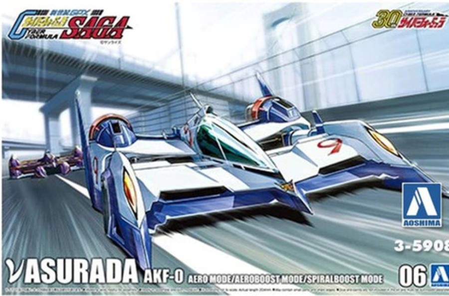 Cars | Model & Die-Cast Aoshima Aoshima - 1/24 Vasurada Spiral Bus Cyber Series