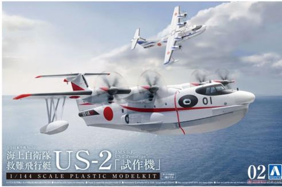 Aircraft | Model & Die-Cast Aoshima Aoshima - 1/144 Jmsdf Rescue Flyingboat Us-2 [Prototype]