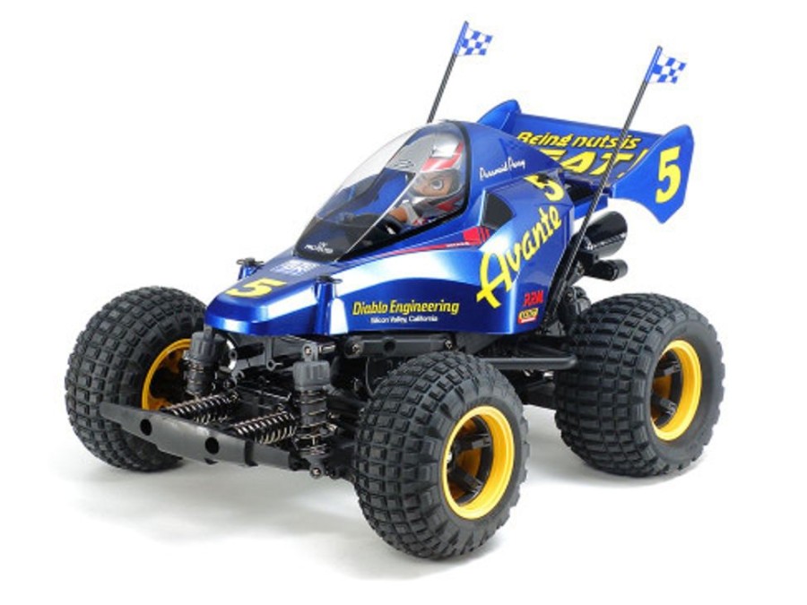 Cars/Tanks Tamiya Tamiya - 1/10 Comical Avante (Gf-01Cb Chassis) [58678] Rc Kit W/ Beginner Ready To Run Combo