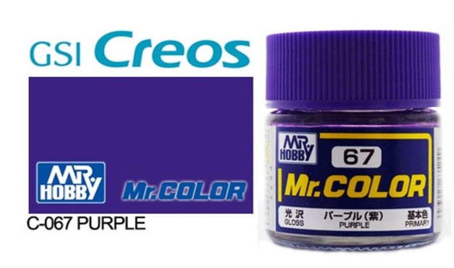 Mr. Hobby Paint | Accessories Mr Hobby Gunze - C067 Mr Color Gloss Purple