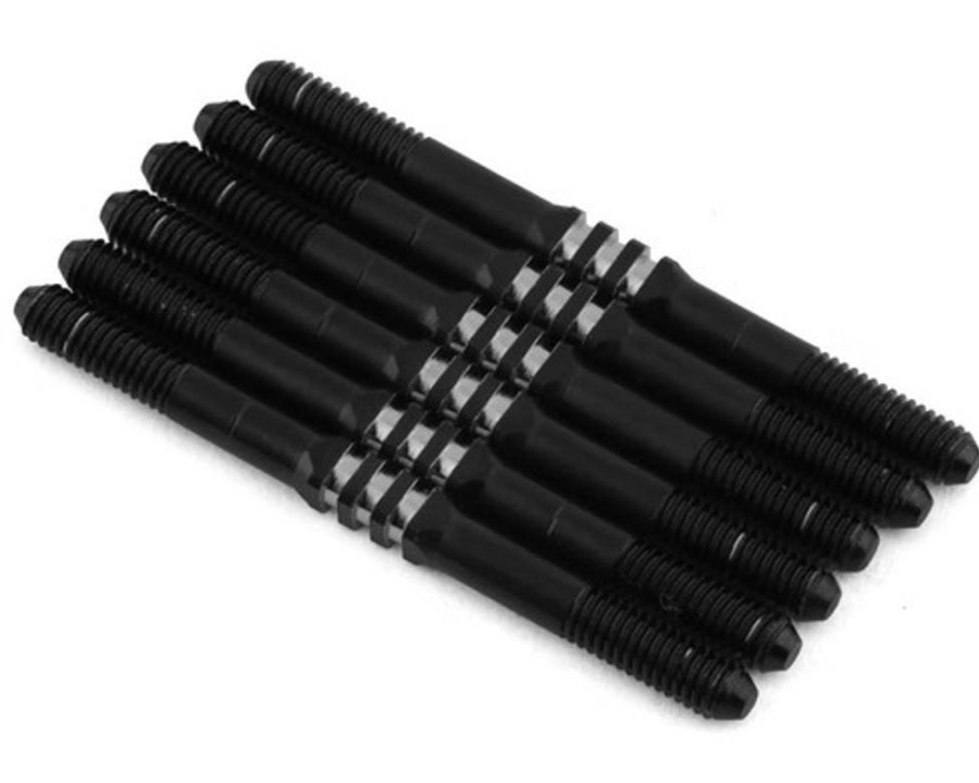 Turnbuckles | Parts JConcepts Jconcepts B6.4 Fin Titanium Turnbuckle Set (Black) (6) (3.5X46Mm)