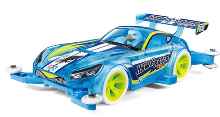 Cars/Tanks Tamiya Tamiya #95414 - Hawk Racer Gt Clear Blue (Ma Chassis) [95414]