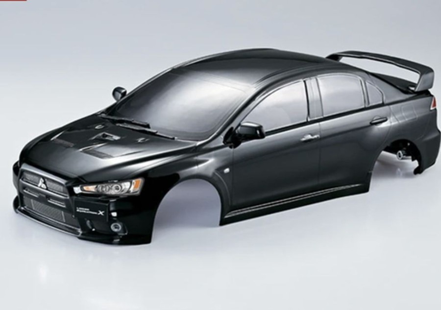 Rc Car Shell & Accessories | Parts KillerBody Killer Body 1/10 Mitsubishi Lancer Evolution X Finished Body (Black)