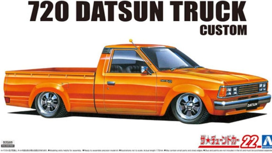 Cars | Model & Die-Cast Aoshima Aoshima - 1/24 The Tuned Car No.22 720 Datsun Truck Custom '82