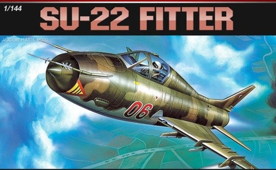 Aircraft | Model & Die-Cast Academy Academy 1/144 Su-22 Fitter Plastic Model Kit [12612]