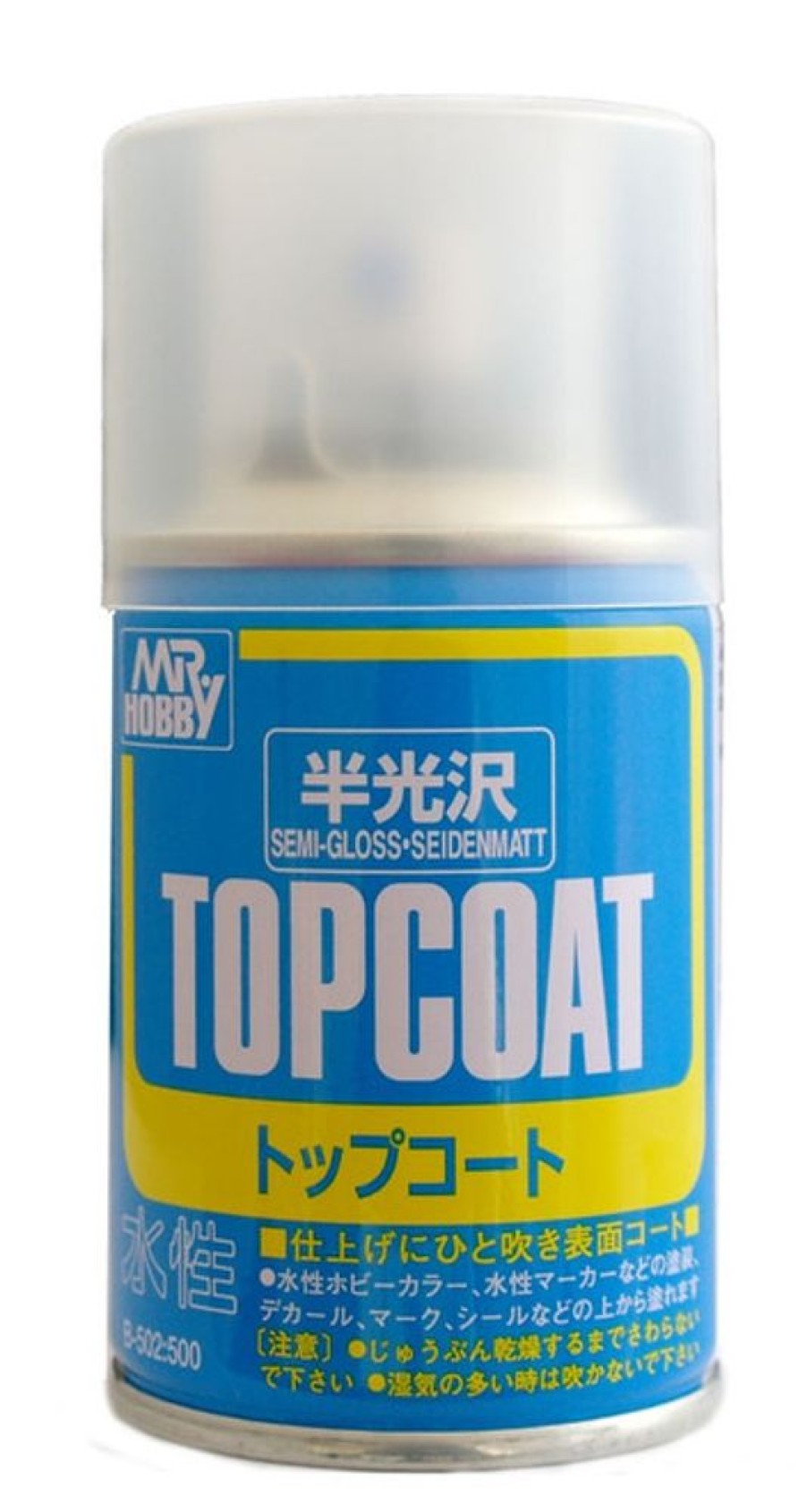 Mr. Hobby Paint | Accessories Mr Hobby Gunze - B502 Mr Topcoat Semi Gloss Clear