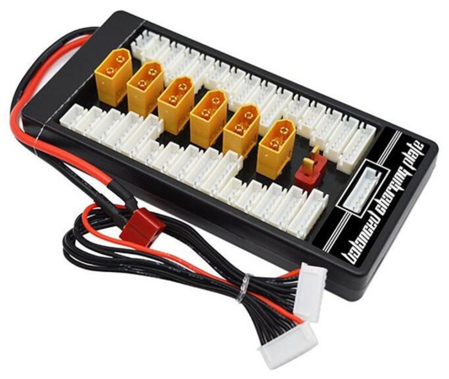 Charging Cables | Batt/Charger Fuse New Hotrc Lipo Charging Xt60 Adaptor Board 2-6S Charge/Balance Board