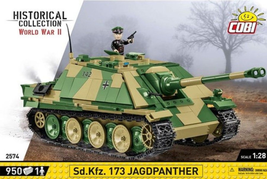 Model & Die-Cast Cobi Cobi-2574 | Hc Wwii /2574/ Jagdpanther (Sd.Kfz.173) 970 Pcs