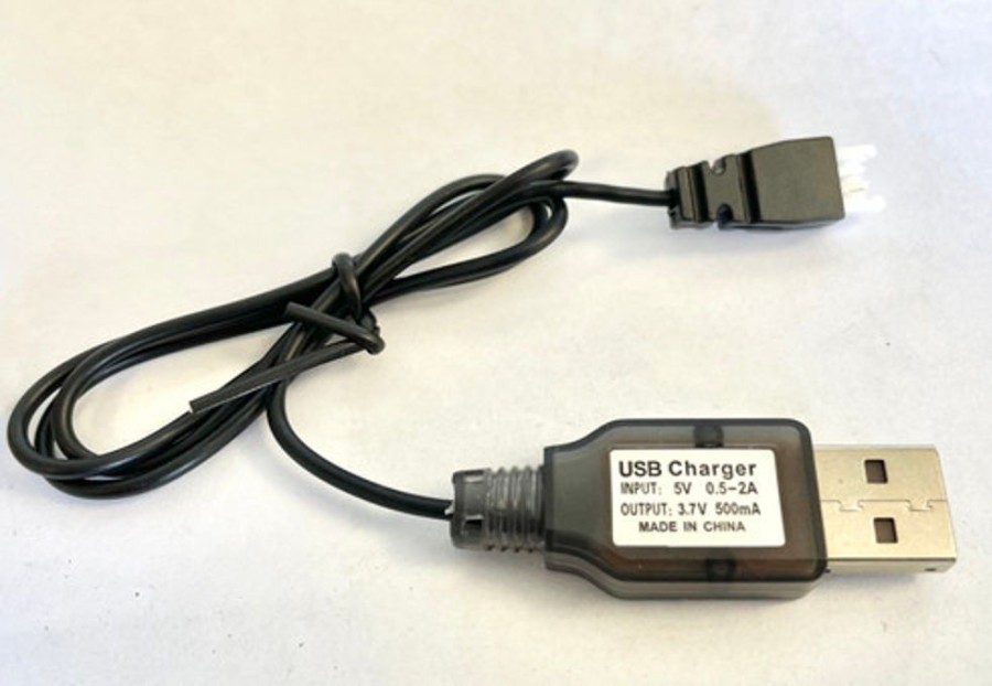 Entry Level Lipo Charger | Batt/Charger Pinecone Models Usb Charger 3.7V 1S 500Mah Lipo With Xm+ 2.0 Plug For Most 1S Drone / Car/ Heli"