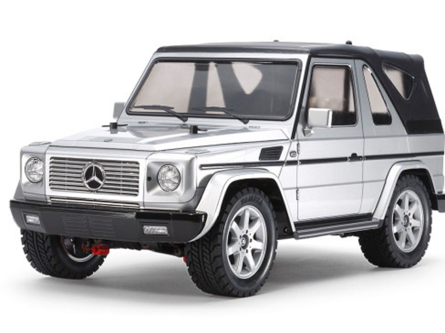 Off-Road | Cars/Tanks Tamiya Tamiya 58635 - 1/10 Mercedes Benz G320 Cabrio Silver Painted Body Version (Mf-01X) W/ Beginner Ready To Run Combo