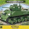 Model & Die-Cast Cobi Sherman M4A1 300 Pcs