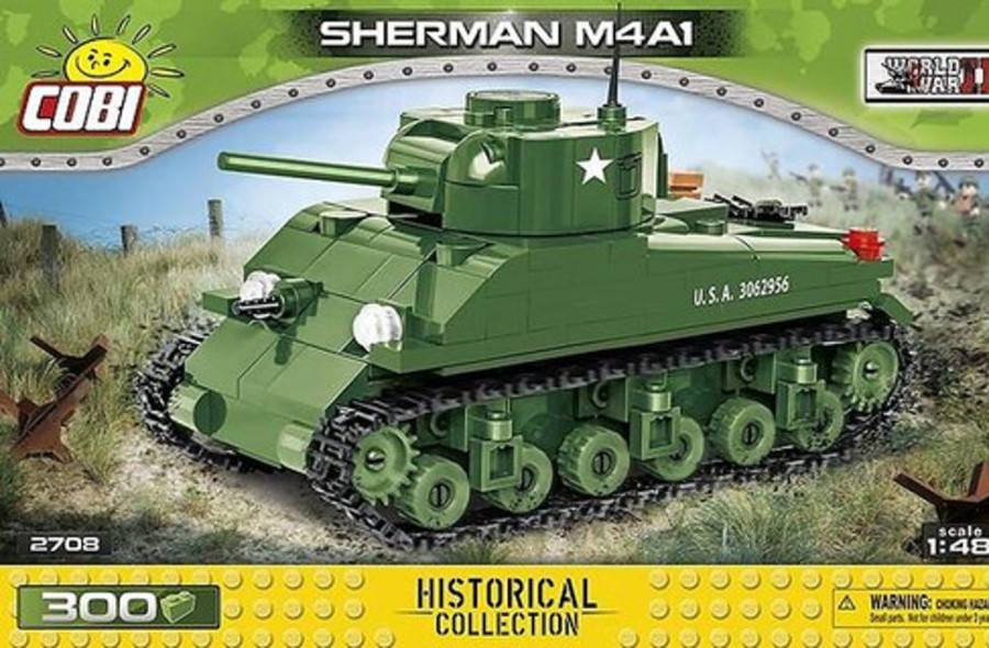 Model & Die-Cast Cobi Sherman M4A1 300 Pcs