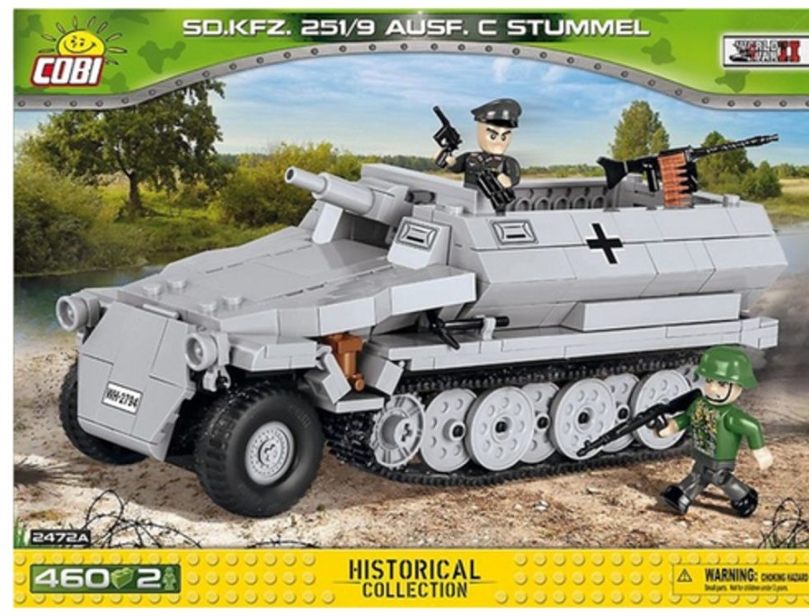 Model & Die-Cast Cobi Cobi - Small Army - Sd.Kfz.251/9 Ausf.C Stummel 460Pcs