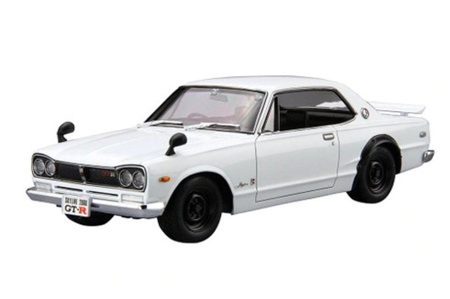 Cars | Model & Die-Cast Aoshima Aoshima - 1/24 The Model Car No.26 Nissan Kpgc10 Skyline Ht2000Gt-R 1971