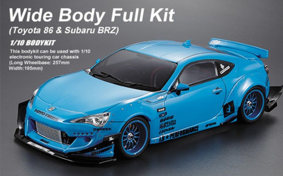 Rc Car Shell & Accessories | Parts KillerBody Killer Body 1/10 Wide Body Full Kit A Toyota 86 & Subaru Brz