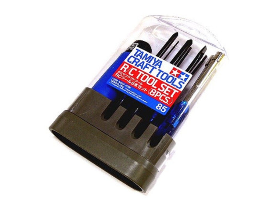 Tamiya Tools | Accessories Tamiya Tamiya 8Pcs Rc Tool Set [74085]