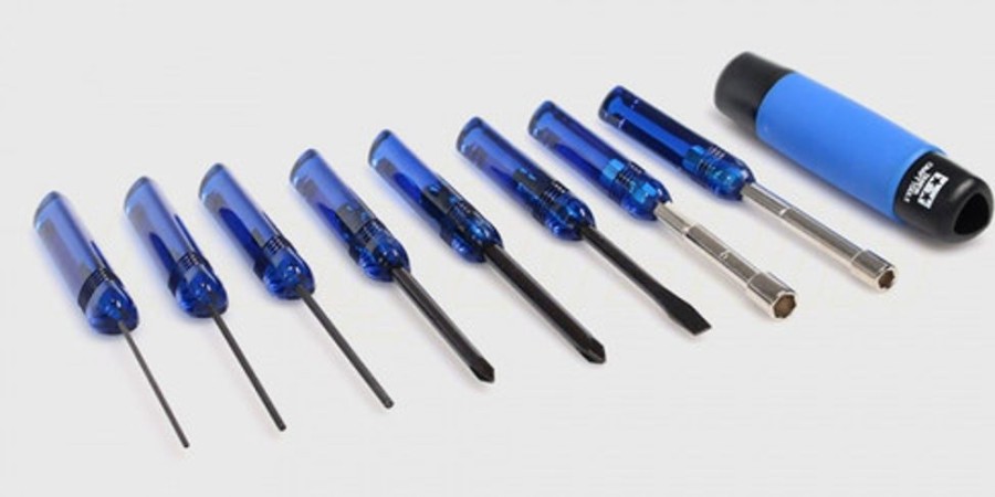 Tamiya Tools | Accessories Tamiya Tamiya 8Pcs Rc Tool Set [74085]