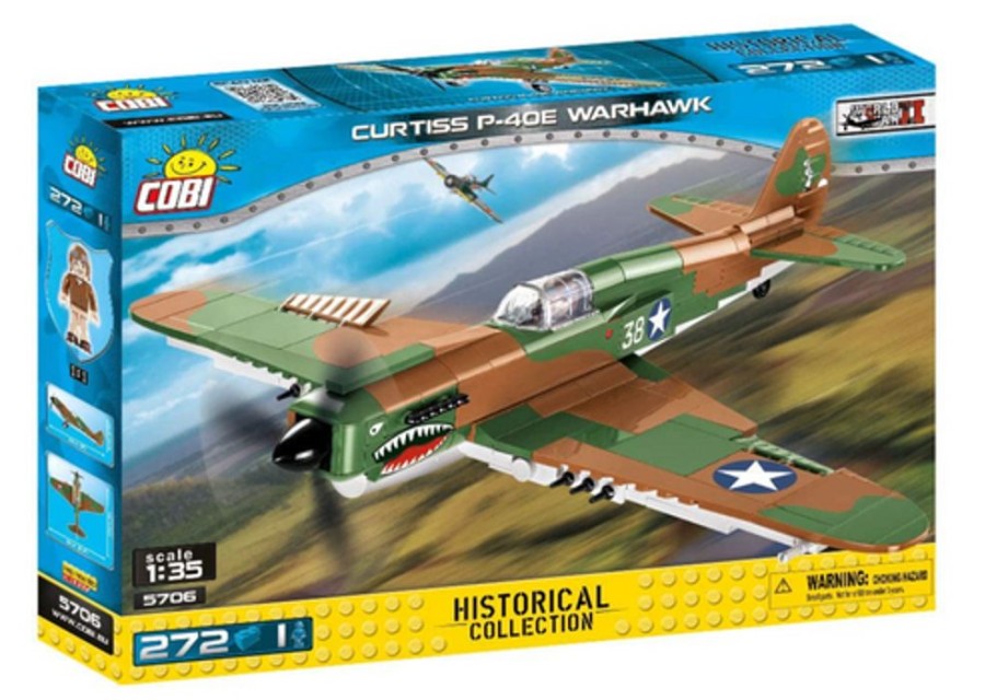 Model & Die-Cast Cobi Cobi - Small Army 5706 Curtiss P-40E Warhawk 265Pcs