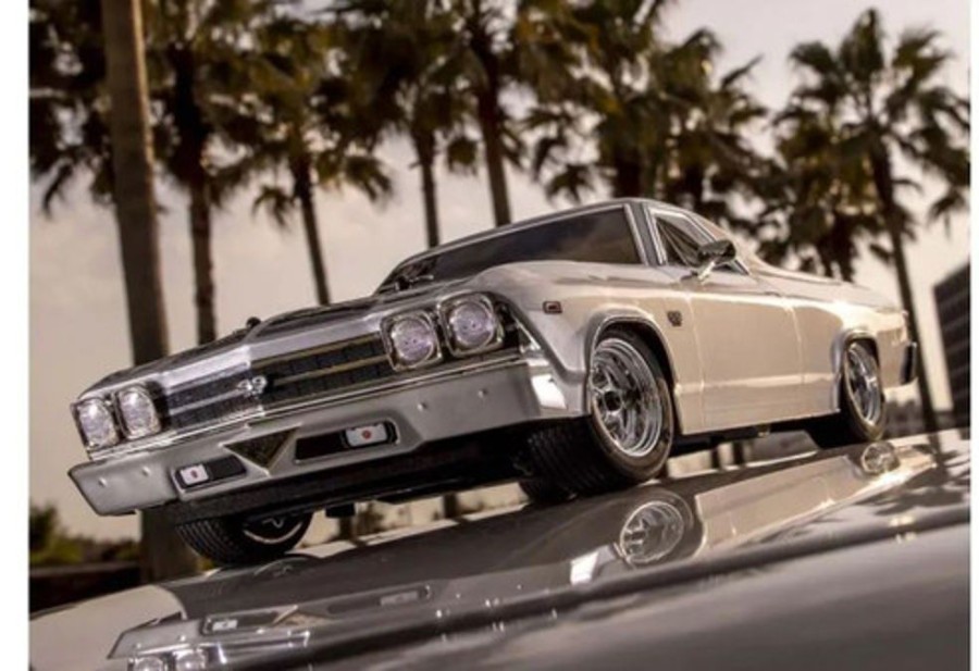 On Road | Cars/Tanks Kyosho Kyosho 1/10 Ep 4Wd Fazer Mk2 1969 Chevy El Camino Rtr Cortez Silver