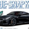 Cars | Model & Die-Cast Aoshima Aoshima - Nissan Gt-R (Meteor Flake Black Pearl) (Model Car) Snap Kit