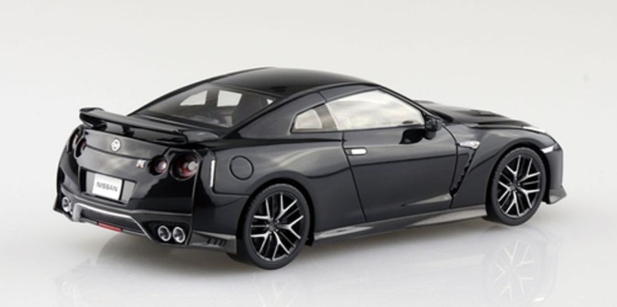 Cars | Model & Die-Cast Aoshima Aoshima - Nissan Gt-R (Meteor Flake Black Pearl) (Model Car) Snap Kit