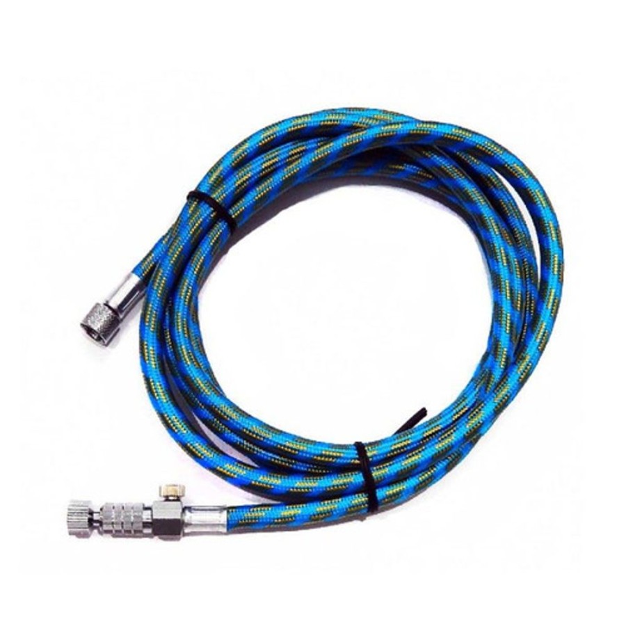 Paint Brushes, Airbrushes & Compressors | Accessories Feng Da Fengda Ac-Bd31 3M Braided Airhose With Quick Disconnect & Regulator