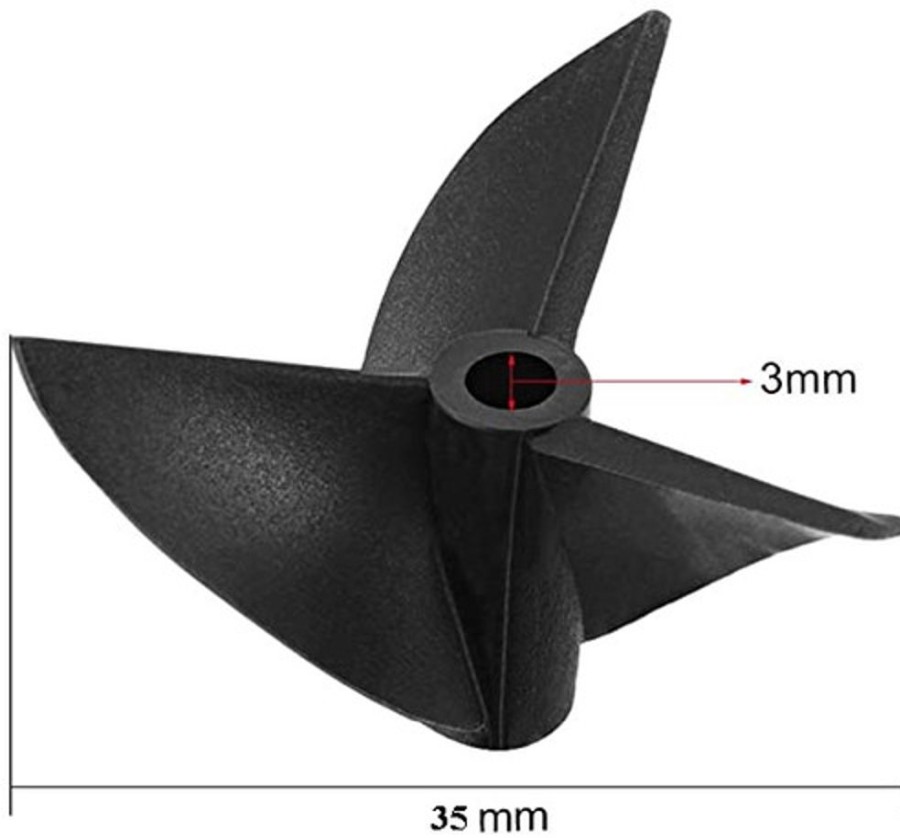 Boat Propellers | Parts Taobao Eletrical Boat Propeller D35*P1.9 Reverse(935-3R)