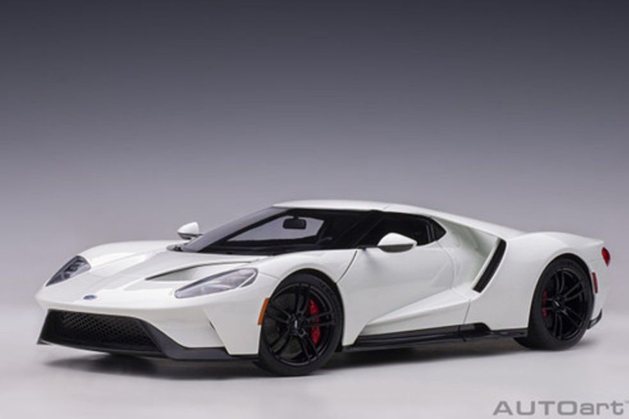 Model & Die-Cast AUTOart Auto Art 1/18 72941 Ford Gt 2017 (Frozen White)