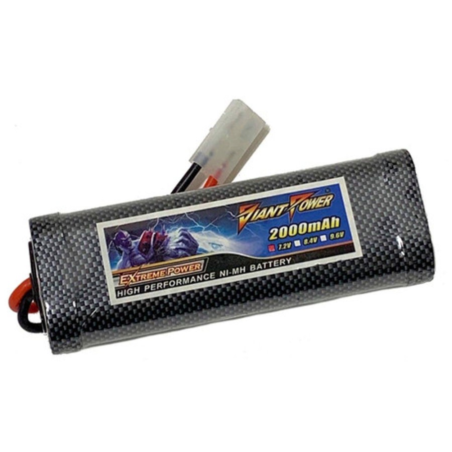 Ni-Mh / Ni-Cd Batteries | Batt/Charger Giant Power Giant Power 7.2V 2000Mah 10C Nimh Battery W/ Tamiya Plug