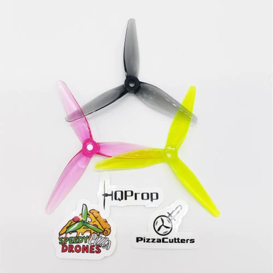 Propellers | Parts HQProp Pizzacutters 5037 (2Cw+2Ccw)-Poly Carbonate