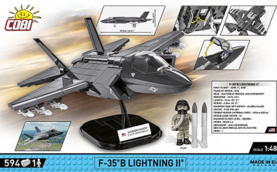 Model & Die-Cast Cobi Cobi-5829 | Armed Forces /5829/ F-35B Lightning Ii (Usaf)Sso