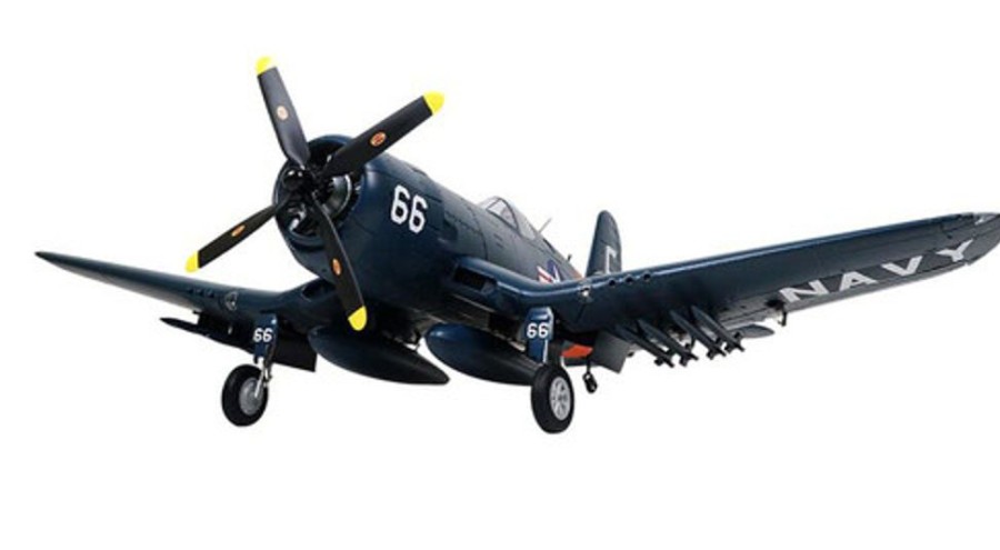 Planes FMS Fms 1700Mm (66.9") F4U Corsair-Blue Pnp (V3) With Reflex V2