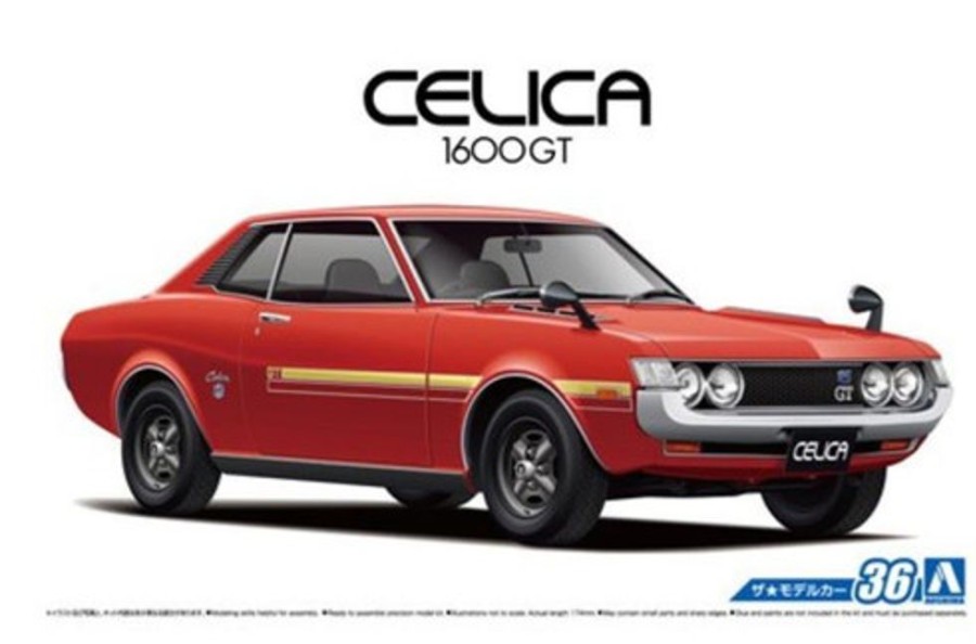 Cars | Model & Die-Cast Aoshima Aoshima - 1/24 The Model Car No. 36 Toyota Ta22 Celica 1600Gt '72