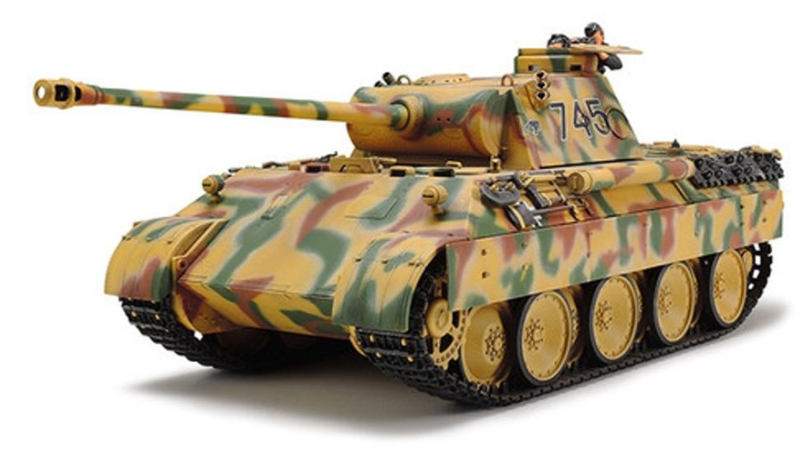 Military | Model & Die-Cast Tamiya Tamiya - 1/35 German Tank Panther Ausf.D Plastic Model Kit [35345]