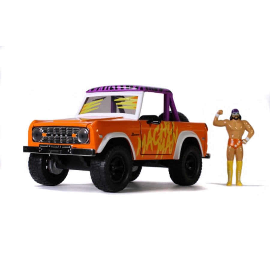 Model & Die-Cast JADA Jada 1/24 Wwe "Macho Man" Randy Savage & 1973 Ford Bronco [32046]