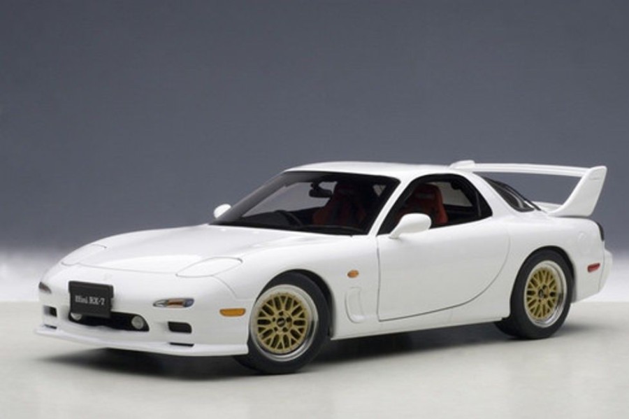 Model & Die-Cast AUTOart Auto Art 1/18 759867 White Mazda Rx-7 Fd Tuned Version