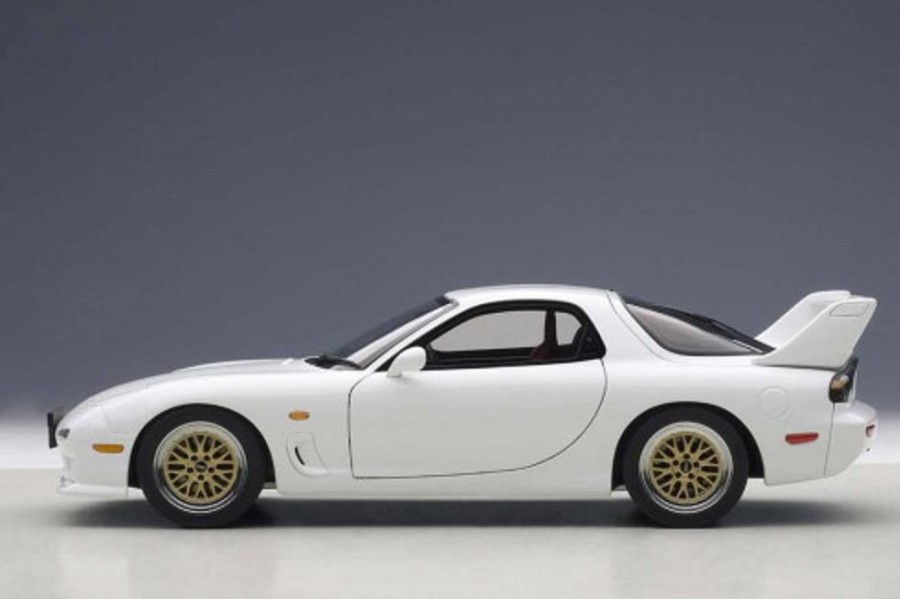 Model & Die-Cast AUTOart Auto Art 1/18 759867 White Mazda Rx-7 Fd Tuned Version