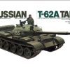 Military | Model & Die-Cast Tamiya Tamiya - 1/35 Russian T-62A Tank Plastic Model Kit [35108]