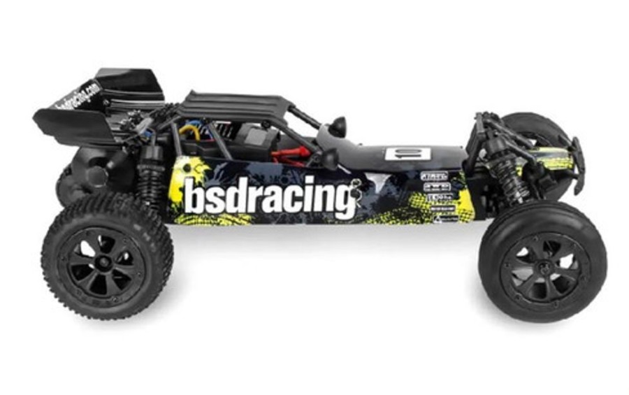 Off-Road | Cars/Tanks BSD Bsd Bs709T Baja 1/10 2Wd Brushed Rtr Buggy Yellow