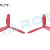 Propellers | Parts Tarot Tarot 3 Blade Propeller For Mini Quadheli 5 Inch For 250 Size ( Red)