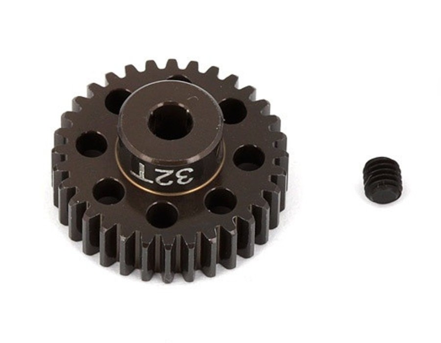 Pinion Gears | Parts Team Associated Team Associated Factory Team Aluminum 48P Pinion Gear (3.17Mm Bore) (32T)