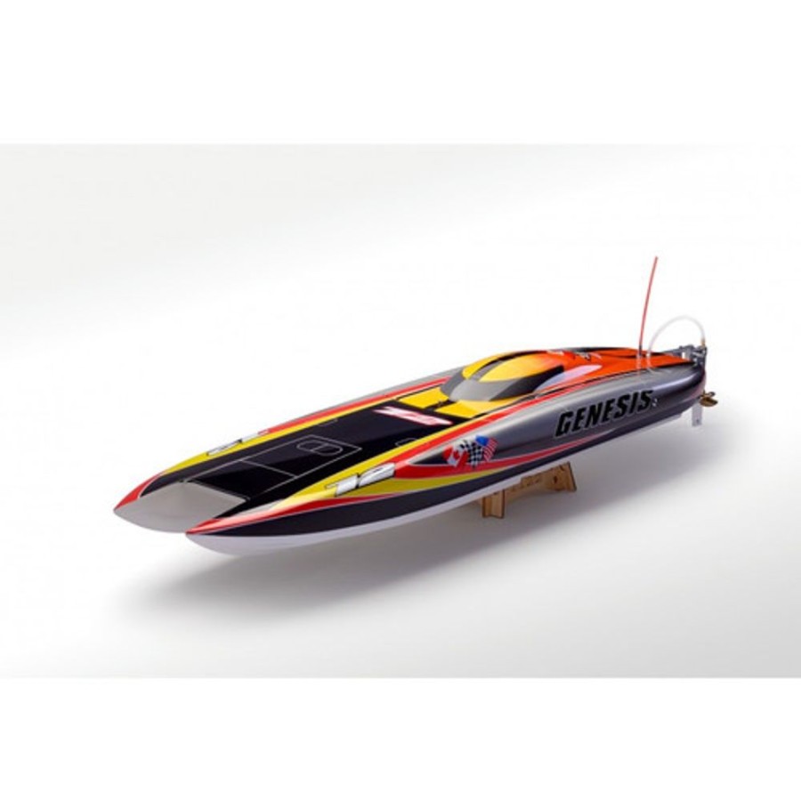 Boats TFL Tfl 1122L Genesis 900 Cat Catamaran Racing Electric Boat Artr - Dual Motor 6S Version