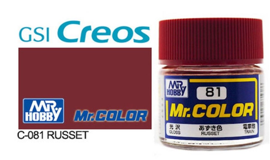 Mr. Hobby Paint | Accessories Mr Hobby Gunze - C081 Mr Color Gloss Russet