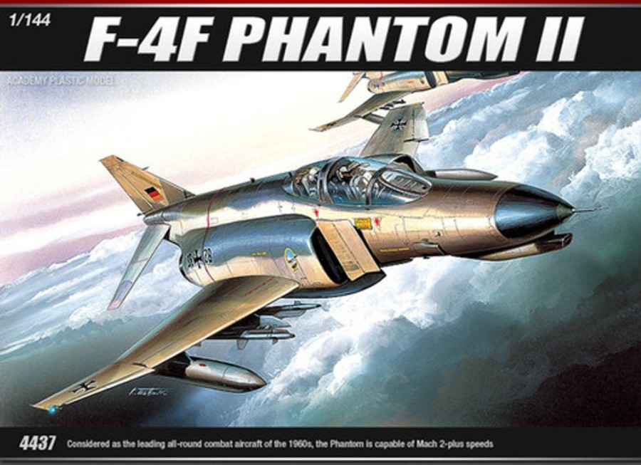 Aircraft | Model & Die-Cast Academy Academy 1/144 F-4F Phantom Ii Plastic Model Kit [12611]