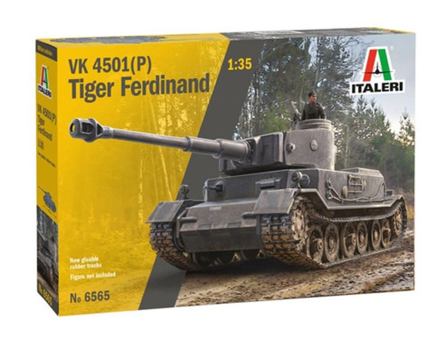 Military | Model & Die-Cast Italeri Italeri 6565 - 1/35 Vk 4501(P) Tiger Ferdinand