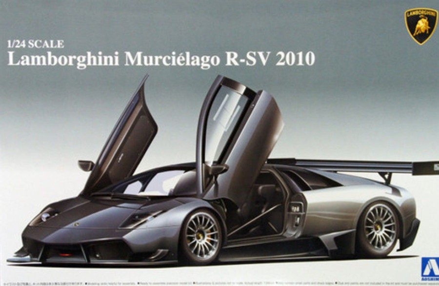 Cars | Model & Die-Cast Aoshima Aoshima Lamborghini Murcielago R-Sv 2010 1/24 Scale Kit