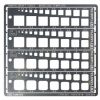 Craft Tools | Accessories Tamiya Tamiya - Modeling Template (Square, 1-10Mm) [74156]