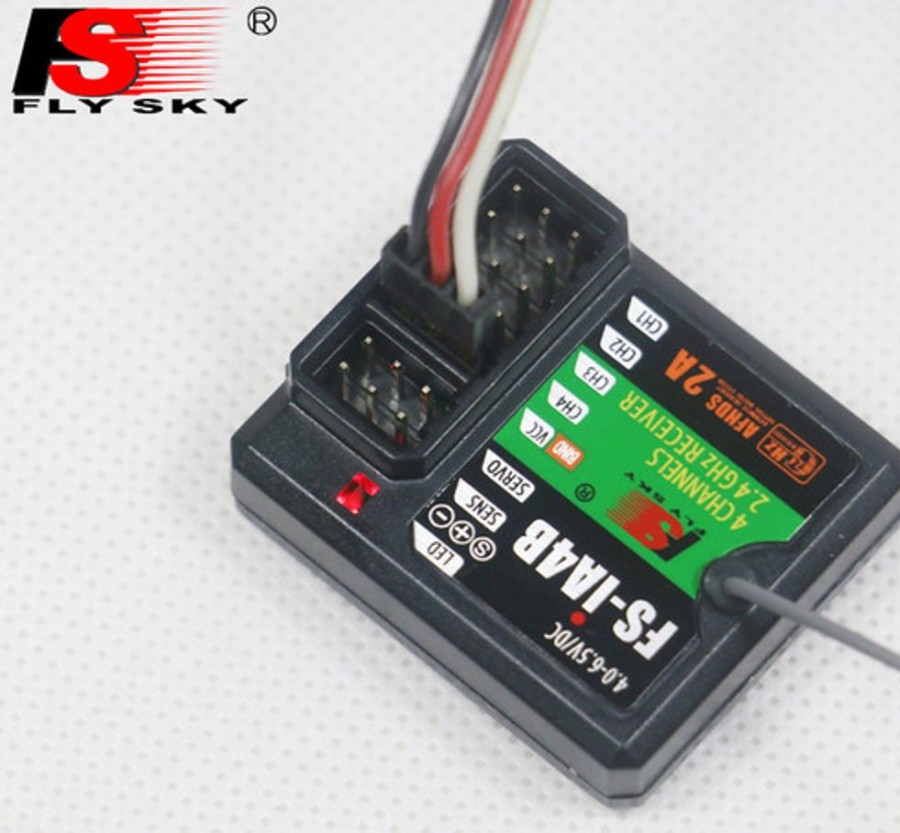 Flysky | Electronics FlySky Flysky Fs-Ia4B Afhds 2 4Ch 2.4Ghz For Car Boat Receiver Fs-It4S Fs-I4 Fs-I6 Fs-I10 Fs-Gt2E