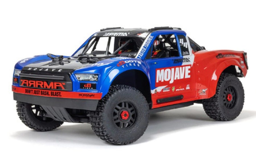 Off-Road | Cars/Tanks Arrma Arrma Mojave 4X4 4S Blx 1/8 Desert Truck Rtr Blue